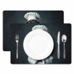 Hond - Garde - Kok Placemat vinyl groot -zzsfeer2_Kitchenyeah-website