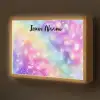 Licht - Regenboog - Hartjes Light Box met batterij (Wandlamp kind) middel -z3d_website