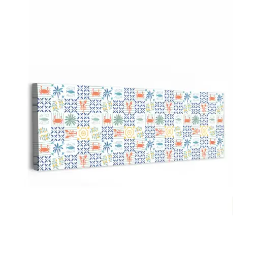 Zee - Sfeer - Mozaïek - Multi canvas 2cm klein 828 -z3d