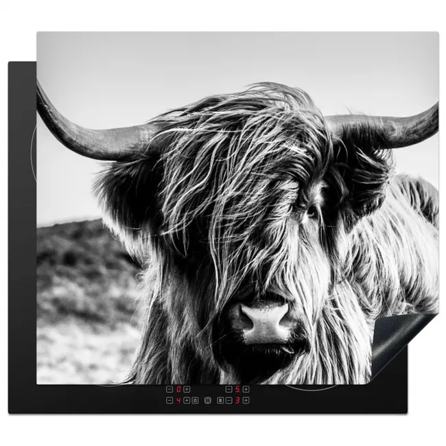 Stille Kracht Inductie beschermer vinyl 3mm middel -3d