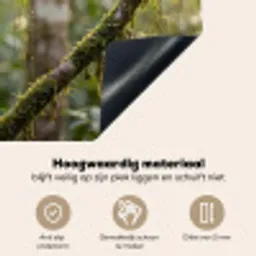 Quetzal - Jungle - Natuur - Groen Inductie beschemer met haakjes klein -ky-onderkant-nl