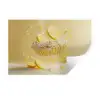 Citroen - Taart - Eten - Geel Muursticker klein -3d