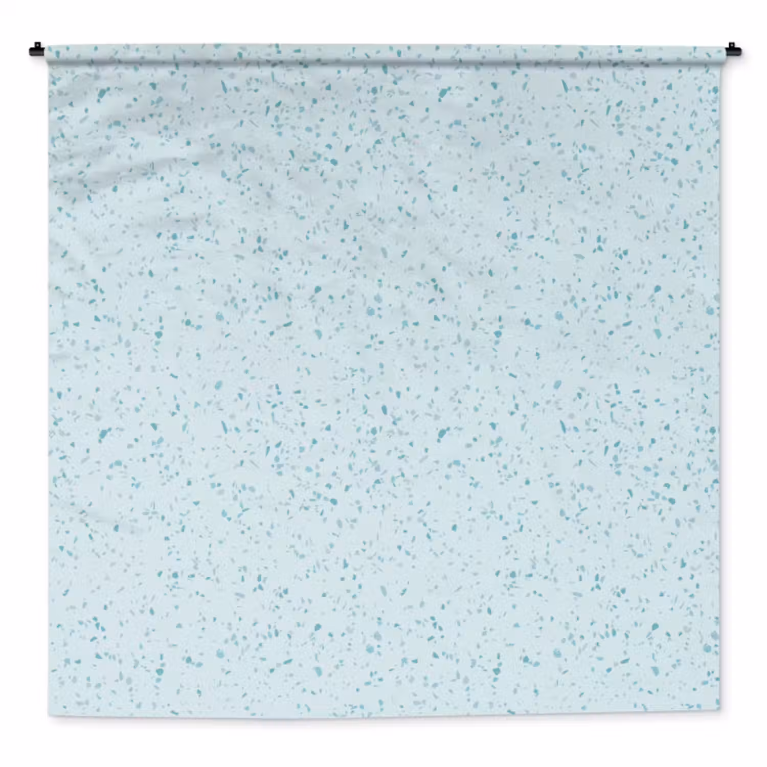 Wandkleed - Terrazzo - Patroon - Kleurrijk - Baby Blauw