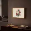Boeket - Warme tinten - Elegant Light Box met batterij (Wandlamp) middel -sfeer1