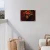 Vrouw - lychee - exotisch tuinposter los doek klein -sfeer8