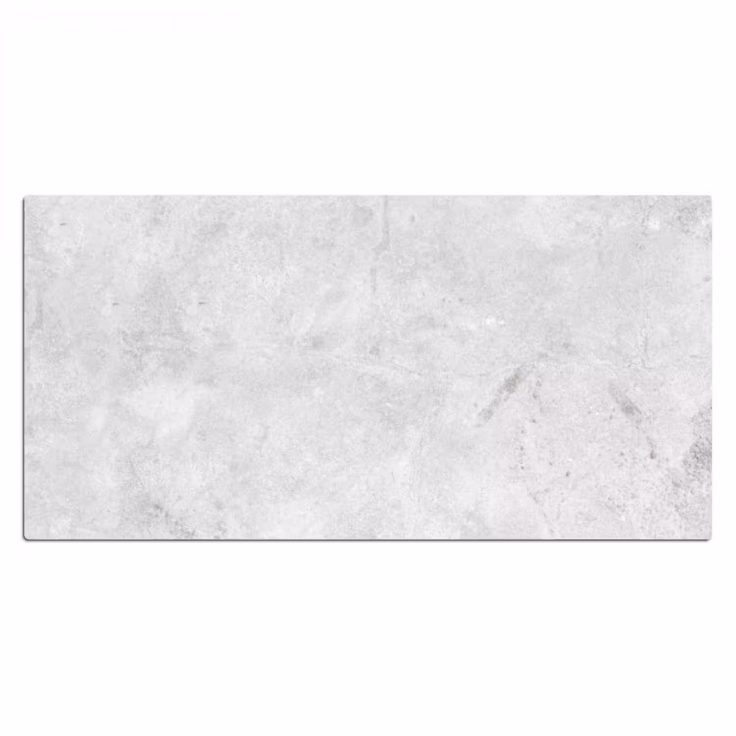 Marmer - Textuur - Grijs - Marmerlook Muismat XXL klein -3d_leeg