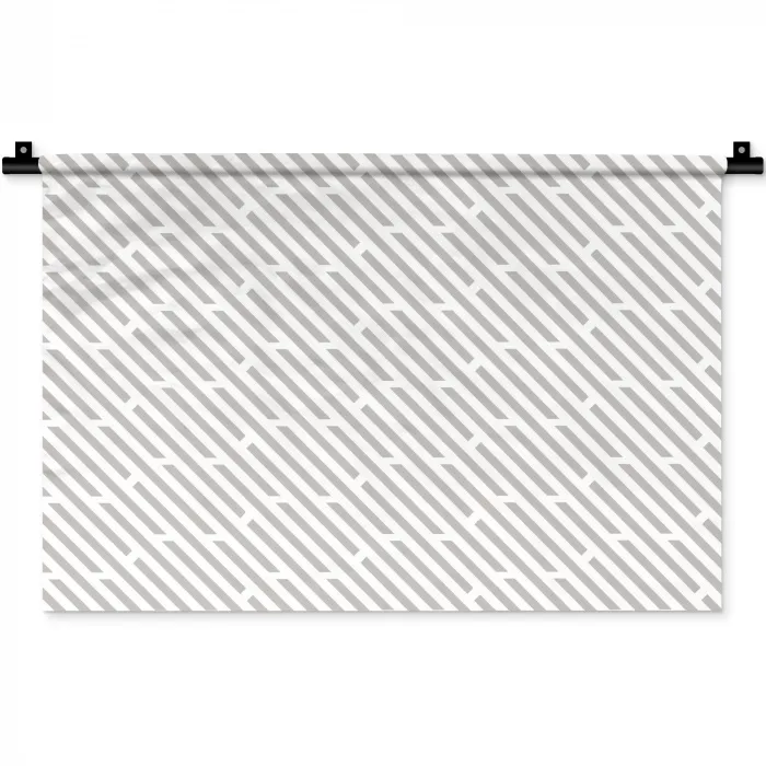 Grafisch - Patroon - Modern Wandkleed katoen klein 269 -zz3d