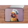 Papegaai - Koksmuts - Nieuwsgierig - Vogel laptophoes neopreen klein -tafel