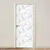 Wit - Marmer - Grijs deurposter klein 289 -3d_beige