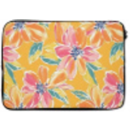 Textuur - Bloemen - Kleurrijk laptophoes neopreen klein 279 -zkaufland3dotto