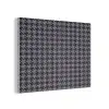 Plaid - Patroon - Ruit - Blauw PET vilt klein 837 -3d