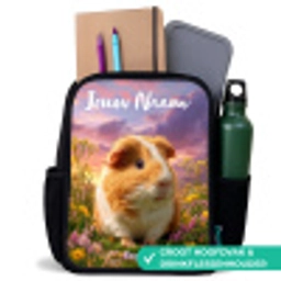 Cavia - Natuur - Dier Rugzak - Zwart middel -inhoud_NL