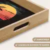 Strand - Minimalistisch - Zon - Oranje Dienblad Rechthoek middel -USP_HandgreepNL