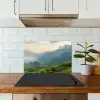 Rijstvelden - Bergen - Groen - Natuur keuken achterwand spatscherm klein -sfeer2