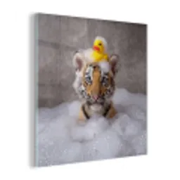 Welpje - Bad - Geel plexiglas 5mm klein -z3d