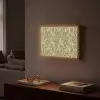 Abstract - Marmer - Groen Light Box met batterij (Wandlamp) middel 907 -sfeer1