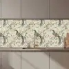 Bloem - Vogel - Kleurrijk keuken achterwand 2 middel 871 zz_3dshopping