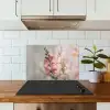 Bloem - Leeuwenbek - Roze - Stengel keuken achterwand spatscherm klein -sfeer2