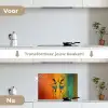 Dansen - Vrouwen - Verfstructuur keuken achterwand spatscherm klein -voor_na_NL