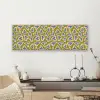 Groen - Retro - Hartjes - Patroon canvas 2cm klein 828 -sfeer6