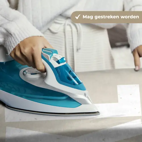 Cake - Woord - Japandi - Wit Wandkleed katoen klein -sfeer9