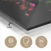 Boeket - Veldbloemen - Vaas plexiglas 5mm klein -sfeer2