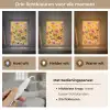Bloemen - Veld - Geel Light Box met kabel (Tafellamp) klein -USP_lichtkleurNL