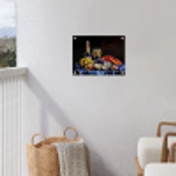 Champagne - Luxe - Oesters tuinposter los doek klein -sfeer8
