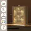 Antiek - Metaallook - Goud Light Box met kabel (Tafellamp) klein 925 -USP_NL