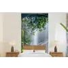 Jungle - Regenwoud - Water - Waterval - Planten fotobehang vinyl groot -bed
