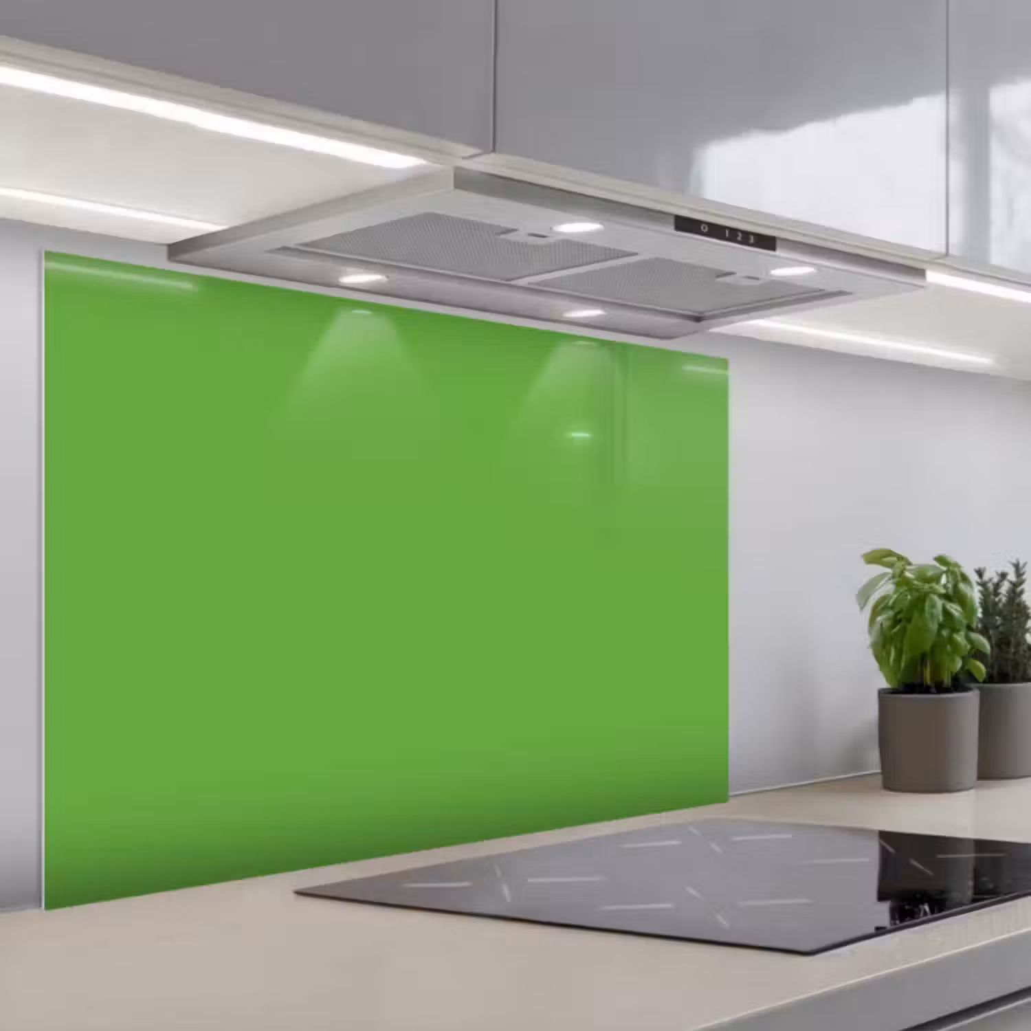 Spatscherm keuken - Groen - Kleuren - Natuur
