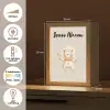 Ruimte - Sterren - Beige - Beer Light Box met kabel (Kinderlampje) klein -USP_NL