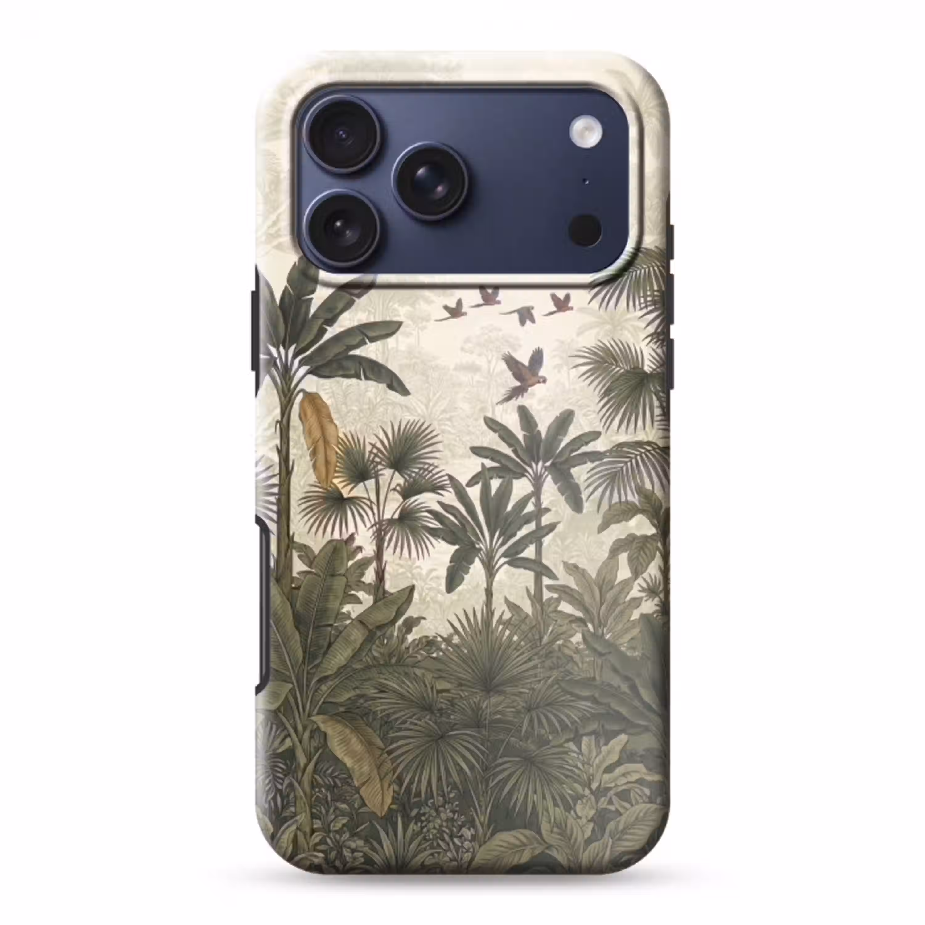Papagaaien - Jungle - Tropisch - Green Toughcase MagSafe Apple iPhone 17 Pro Max klein -3d