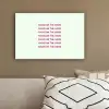Focus on the good - Roze canvas 2cm klein -sfeer3