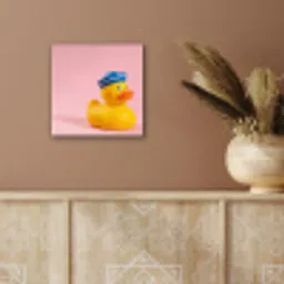 Matroos - Eend - Roze aluminium wit klein -sfeer4