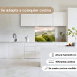 Landschap - Heuvels - Groen keuken achterwand 2 middel -sfeer4_ES