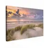 Zonsondergang - Duin - Strand - Planten - Zee canvas 2cm klein -z3d