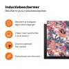 Tropisch - Zomer - Vlinder - Perzik Inductie beschermer vinyl 3mm klein 276 -zzzzzzz-td-ups