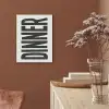 Zwart - Decoratie - Vintage - Eten PET vilt klein -sfeer4
