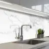 Marmer - Grijs - Wit - Marmerstructuur keuken achterwand 2 middel -3d_schuin