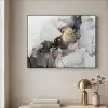 Zwart - Marmer - Luxe - Goud Textielframe zwart klein -sfeer2