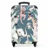 Jungle Dierenfeest NBS - Handbagage koffer - Unisex middel -productfoto_recht