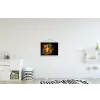 Olijfolie - Graffiti - Peper - Olijven - Modern textielposter latten blank klein -kinderkamer