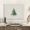 Kerstboom - Illustratie - Ster - Sneeuw PET vilt klein -sfeer1