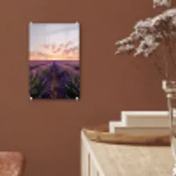 Landschap - Lavendelveld - Paars plexiglas 5mm klein -sfeer5