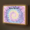 Tie Dye - Klassiek - Pasteltinten Light Box met batterij (Wandlamp kind) middel -z3d_website