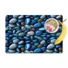 Blauwe - Oceaan - Kiezels Placemat vinyl groot 368 -zzzproduct_Kitchenyeah-website