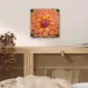 Dahlia - Bloem - Oranje plexiglas 5mm klein -sfeer4