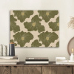 Modern - Abstract - Groen PET vilt klein 837 -sfeer1
