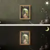 Doorkijk - Landschap - Bloemen - Tuinboog - Natuur Light Box met kabel (Wandlamp) klein -sfeer3